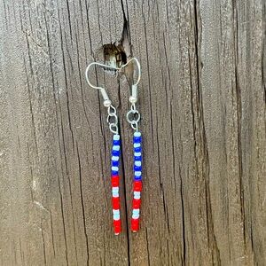 American beaded earrings🇺🇸